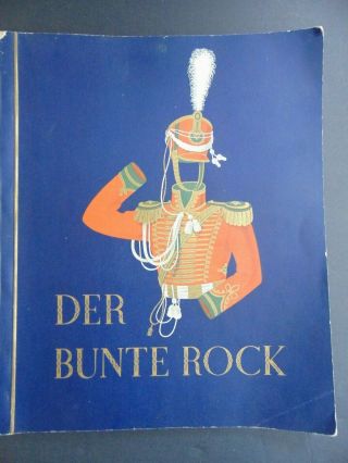 Der Bunte Rock - German Uniforms Of The 19th Century - Cigarette Premium Book