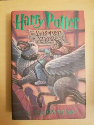 Harry Potter And The Prisoner Of Azkaban Hardcover Book First Edition