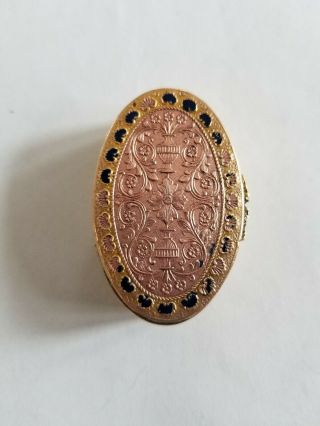 Vintage Copper/brass Pill Box