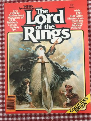 Warren Special Edition The Lord Of The Rings (june 1979)