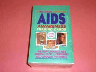 Aids Awareness Trading Cards - Eclipse 1993 - - Factory