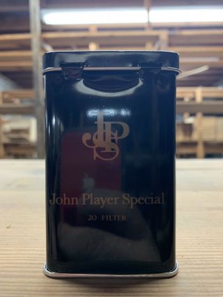Rare Jps John Player Special 20 Filter Cigarette Vintage Empty Tin