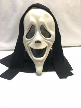 Scream Ghost Face Mask Broad Grin Fun World And Easter Unlimited Halloween
