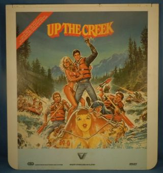 Rca Ced Videodisc - Up The Creek With Tim Matheson & Dan Monahan