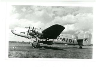 Handley Page Halifax G - Aioi Vintage Photograph