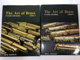 The Art Of Brass In Model Railroading Vols 1 & 2 Seiichi Kumata 1982 Eisenbahn