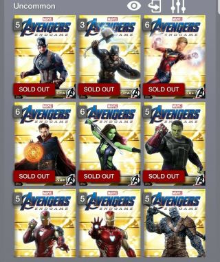 Topps Marvel Collect Whatever It Takes Series 2 Full Set W/ All 3 Awards
