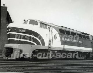 B&w Negative - Baldwin Locomotive Company 6001 Shark Demonstrator 1950