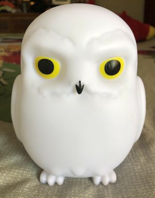 Harry Potter Hedwig Owl Color - Changing Table Lamp