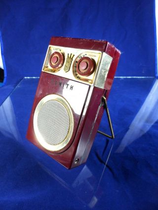 Vintage Zenith Royal 500 Am Transistor Radio