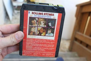 Vintage - Rolling Stones 30 Greatest Hits - 8 Track Audio Cassette Tape