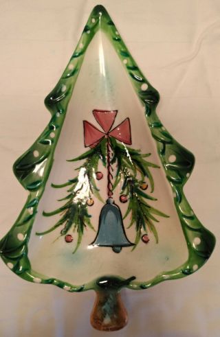 Holt Howard Christmas Tree Dish - Circa 1959