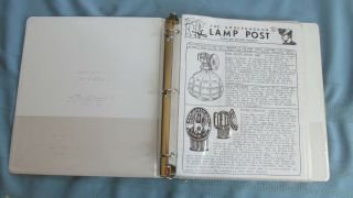 Late Henry Pohs Underground Lamp Post Vol 5 Through Vol 7 - Underground Mine Lamps