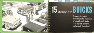 1955 Buick Dealer Facts Book,  140 pages,  FEATURES,  MODELS 6