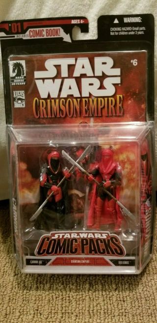 Star Wars Comic Packs Kir Kanos Carnor Jax Crimson Empire 2 - Pack
