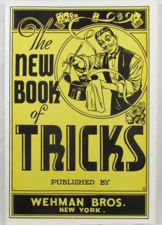 The Book Of Tricks,  Wehman Bros Ny Circa 1930 