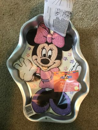 Wilton Disney Minnie Mouse Full Body Cake Pan 1998 2105 - 3602 With Insert