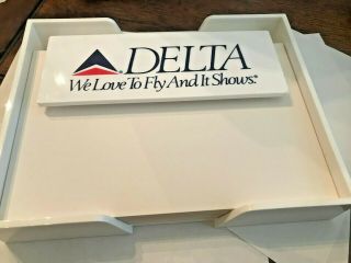 Vintage Delta Airlines Note Pad We Love To Fly And It Shows