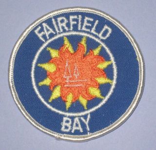 Fairfield Bay Patch - Arkansas - 3 " X 3 "