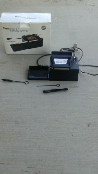 Electric Cigarette Injector Machine Rolling Maker Tobacco Powermatic 2 Plus