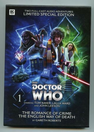 Big Finish Doctor Who Novel Adaptations Vol 1 Ltd Ed 5 - Cd Slipcased Hc Bk 4th Dr