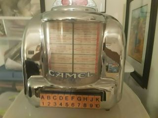 Vintage Crosley Jukebox Am Fm Radio Cassette Player Camel Joe 