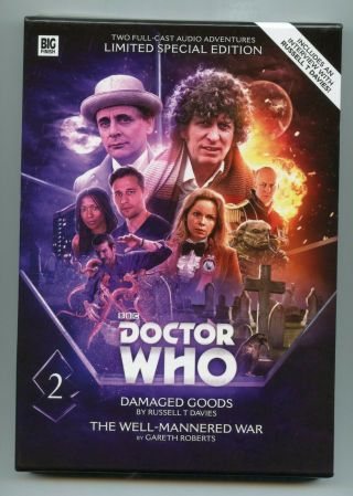 Big Finish Doctor Who Novel Adaptations Vol 2 Ltd Ed 5 - Cd Slipcase Hc Bk 4th 7th