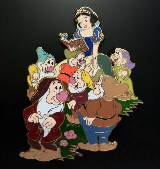 Disney Snow White Seven 7 Dwarfs Yoyo Nippy Fantasy Pin Grumpy Evil Queen Le50