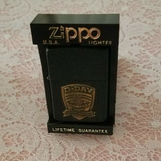 Zippo Lighter D - Day Normandy 50th Anniversary 1944 - 1994 - Limited Edition