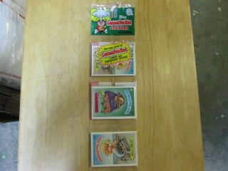 Garbage Pail Kids 24 Stickers Sleeve Topps 1986 Large Marge And Smelly Sally