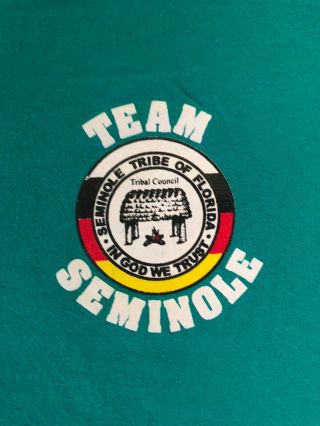 Very Cool And Unique - Seminole Tribe Of Florida T - Shirt - Jerzees Xl