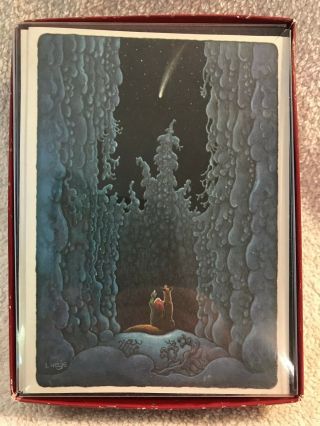 Vintage Pictura Christmas Cards 20 Cards 21 Envelopes " Silent Night Petite "