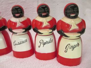 Aunt Jemima Spice Set With Salt & Pepper Shakers And Syrup 5