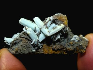 Plumbogummite On Pyromorphite Crystals,  Yangshuo Mine,  China