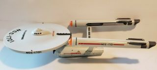 Vintage 1995 Star Trek Uss Enterprise Ncc - 1701.  Starship.  Pre - Owned.