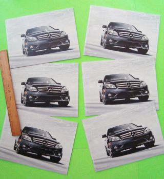 Six 2010 Mercedes Benz C Class Sedan Catalogs Brochures W/ Colors 18 - P C300 C350