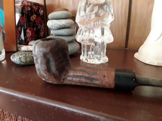 Aged Jumbo Rough Estate Find Tobacco Pipe Unbranded