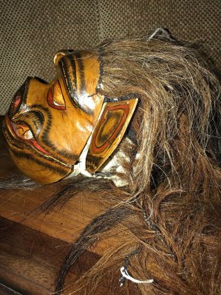 Balinese Bangkol Pig Mask Topeng Hand Carved Wood Bali Wall Art Indonesian 4