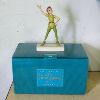 Disney Wdcc Peter Pan 1211849 " Off To Neverland " 8 " Figurine,  Box Repaired