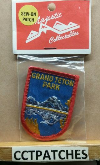 Grand Teton Park,  Wyoming Souvenir Patch
