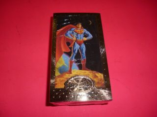1994 Superman The Man Of Steel Premium Edition Non - Sport Complete Card Set 1 - 90.