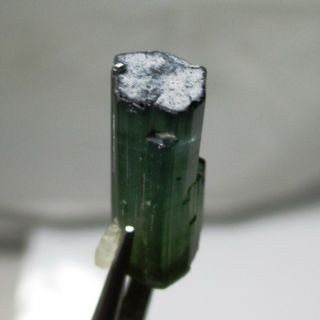 7.  4 carat green tourmaline crystal - Elbaite - Espirus Santos Mine,  Brazil 7