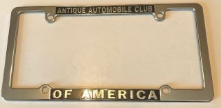 Antique Automobile Club Of America License Plate Frame
