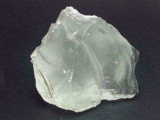 Fine White Andara Glass Crystal From California - 2.  4 " - 87 Grams