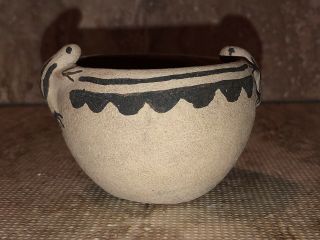 Antique Cochiti Pueblo Pottery Pot Bowl Signed By Ignacita Suina