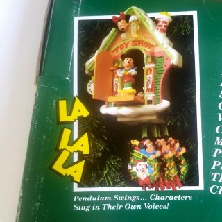Mr.  Christmas Mickey ' s Clock Shop Disney 1993 Complete 5