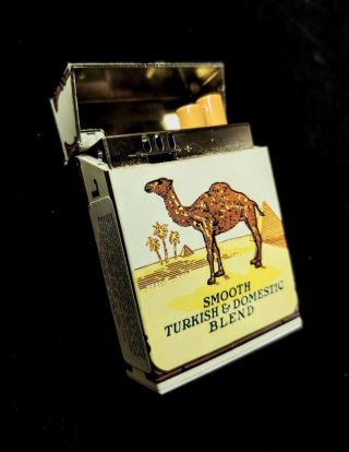 Vintage Camel Filters Cigarette Lighter 2 1/2 