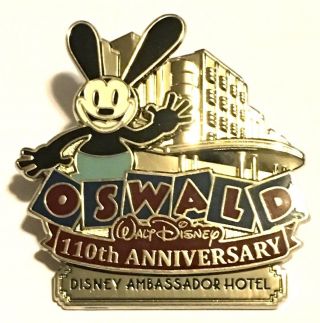 Tokyo Disney Resort - Oswald 110th Anniversary - Ambassador Hotel Guest Pin