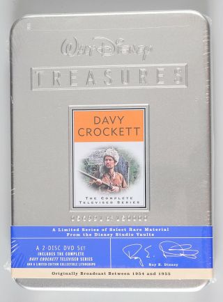 Walt Disney Treasures Davy Crocket The Complete Tv Series Dvd Set