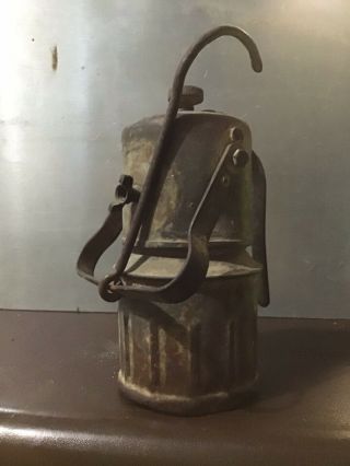 Vintage Carbide Miners Lamp